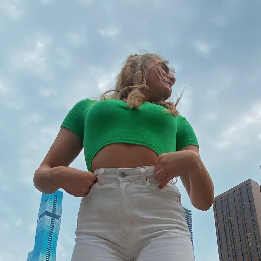 Green Zara Shirt - Picture 3 of 3